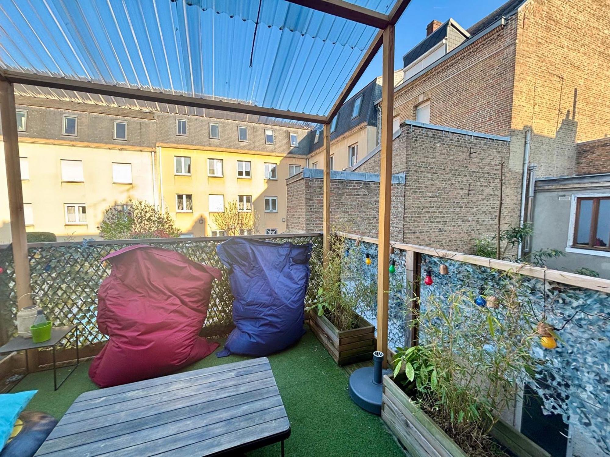 Le Terrazza - 1P A 2P Terrasse - Henriville Amiens Extérieur photo